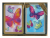 Congress Playing Card Set: Butterfly Delight 2-Pack Bridge Set, Jumbo Index
